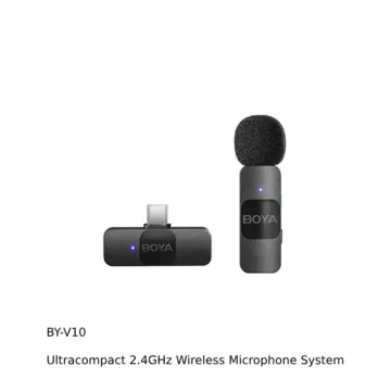 Boya BY-V10 / V20 Ultracompact 2.4GHz Wireless Microphone System