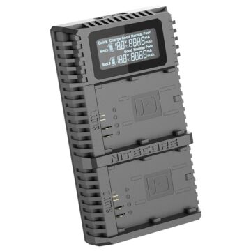 Charger Battery Nitecore UCN2 PRO Dual Slot USB QC Charger For Canon LP-E6N