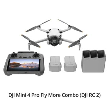 DJI Mini 4 Pro Fly More Combo (DJI RC 2) (GL)