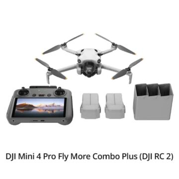 DJI Mini 4 Pro Fly More Combo Plus (DJI RC 2) (GL)