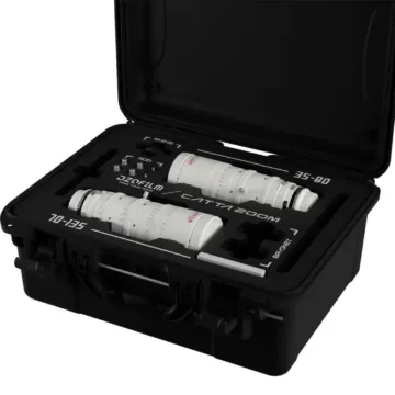 DZOFilm Catta 35-80 & 70-135mm T2.9 E-Mount Cine Zoom 2-Lens Bundle