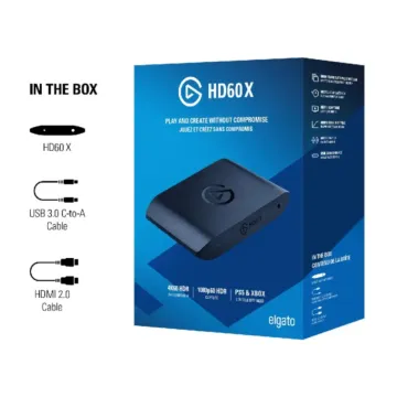 Elgato HD60 X Play and Create Without Compromise