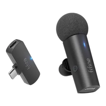 FIFINE M6 Wireless Lavalier Microphone