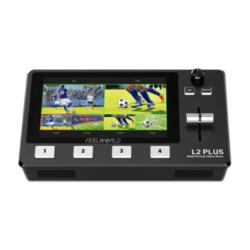 FeelWorld L2 Plus Multi Camera Video Mixer Switcher