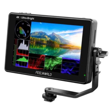 FeelWorld LUT 7S PRO 7" 3D LUT 2200 cd/m² Brightness,Touch Screen 4K HDMI Monitor