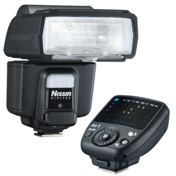 Flash Nissin i60A with Air 1 Commander