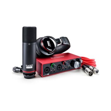 Focusrite Scarlett 2i2 Studio (3rd Gen) Complete Recording Package