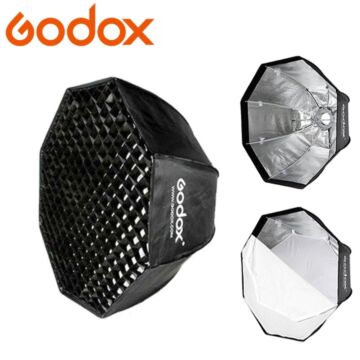 Godox SB-GUE 95CM Octagon Umbrella SoftBox with Grid Bowen Mount