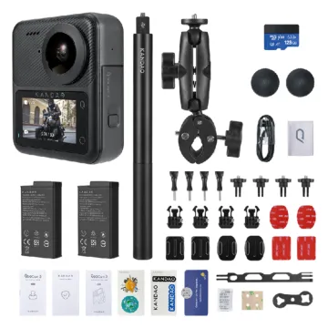 Kandao QooCam 3 Motorcycle Combo