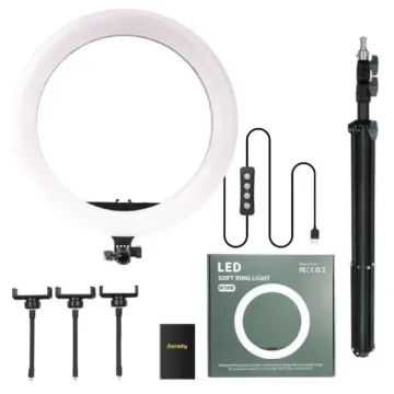 LED Soft Ring Light M36E 14inch / 36cm with Stand