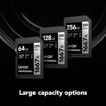 Lexar Professional 1667x SDXC UHS-II Card SILVER Series