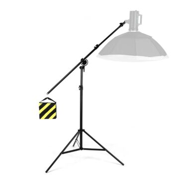 Light Boom Stand With Sandbag