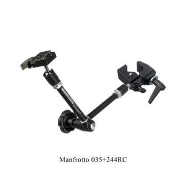 Manfrotto 035+244RC Super Clamp & Variable Friction Arm with Plate