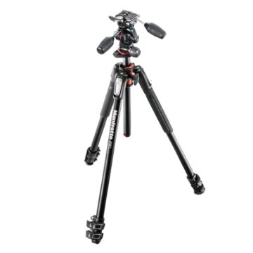 Manfrotto MK190XPRO3-3W Aluminum Tripod
