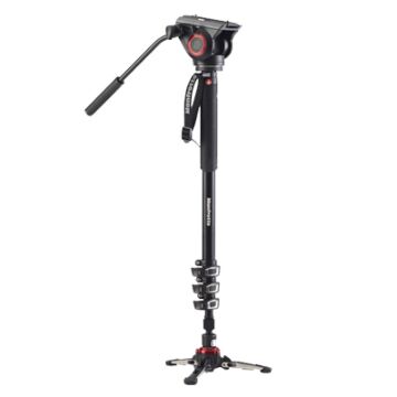 Manfrotto XPRO 4 Video Monopod w Fluid Head