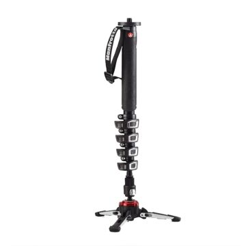 Manfrotto XPRO Aluminium 5 Section Fluid Video Monopod