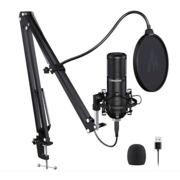 Maono PM420 USB Podcasting Microphone Kit