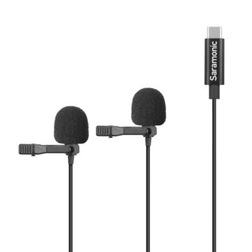 Saramonic LavMicro U3C 6 Meter Lavalier Mic for USB Type-C x 2 MIC Capsuals Microphone