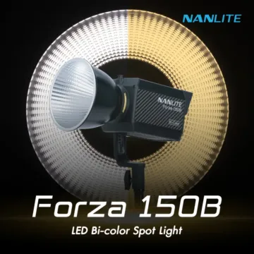 Nanlite Forza 150B LED Bi-color Spot Light