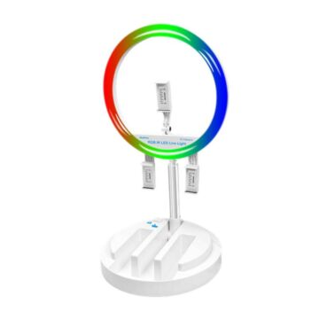 NiceFoto 640221 TC-318 RGB.W LED Ring Light