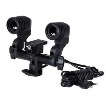 NiceFoto E27 Double Bulb Holder FLH-02 Nice-65006