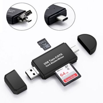 OTG Card Reader/Writer  For USB Type C
