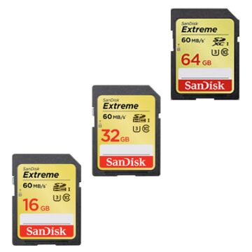 SD SanDisk Extrem (60MB/s 400X)