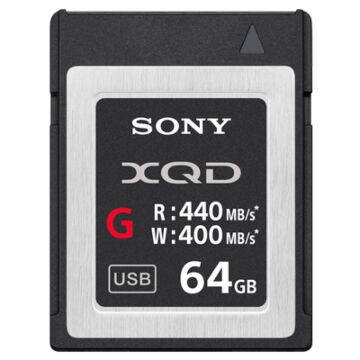 Sony XQD Card G Series (Read 440 MB/s Write 400MB/s)