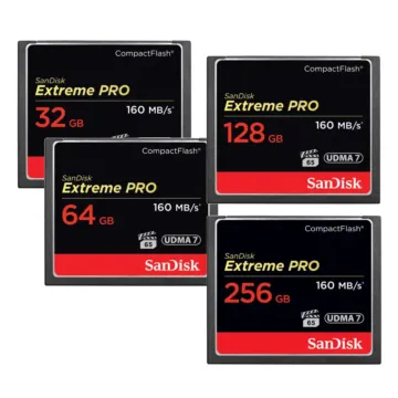 SanDisk Extreme PRO CF Memory Card (160MB/s R, 150MB/s W)