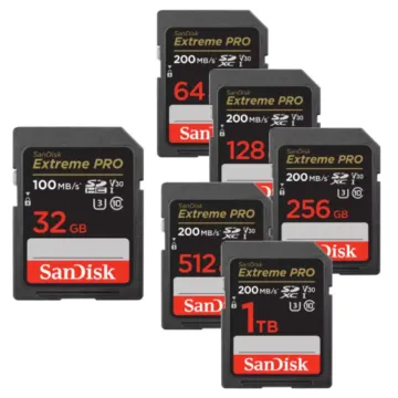 SD SanDisk Extreme PRO SDHC SDXC UHS-I Card