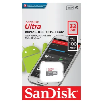 SanDisk Ultra Micro SDHC UHS-I Card (100 MB/s)