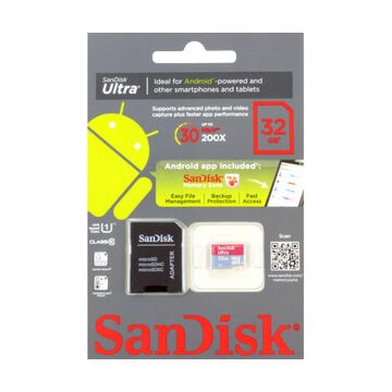 SD SanDisk Micro Ultra Class 10(40MB/s 266X)