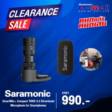 Saramonic SmartMic+ Compact TRRS 3.5 Directional Microphone for Smartphones