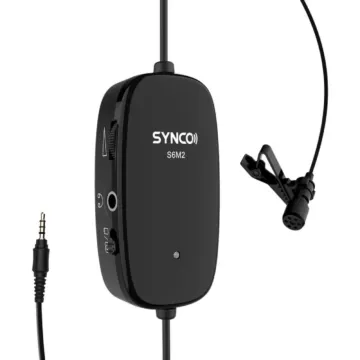 Synco Lav-S6M2 Omni-directional Lavalier Microphone  ( Clearance Sale มีจำนวนจำกัด )