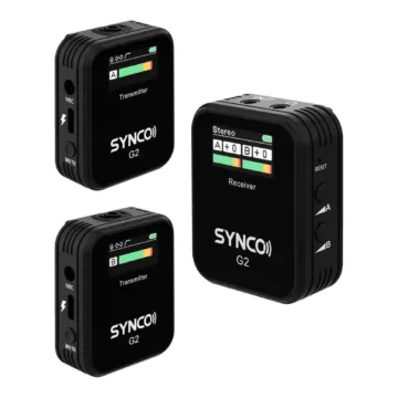 Synco WAir-G2-A2 Ultracompact 2-Person Digital Wireless Microphone