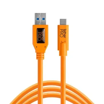 TetherPRO CUC3215-ORG USB 3.0 To USB-C 15' (4.6M)