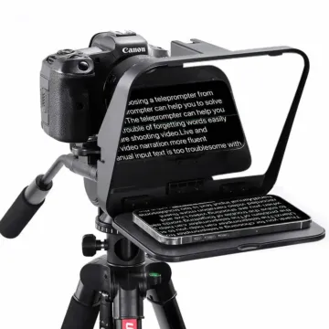 Ulanzi RT02 Universal Teleprompter For Tablets And Smartphones With Remote Control
