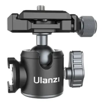 Ulanzi U-80L Aluminum Alloy Ball Head Cold Shoe with Arca Swiss (2235)