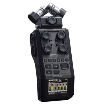 Zoom H6 Black Multi Track Handy Recorder