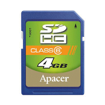 SD Apacer Card SDHC